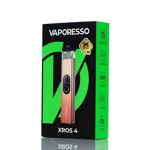 Vaporesso XROS 4 Device  Ultimate Flavor, Leak-Proof & Powerful Experience