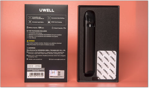 Uwell Caliburn Flicker with Inhaler Device Advanced, Portable & Smooth Device